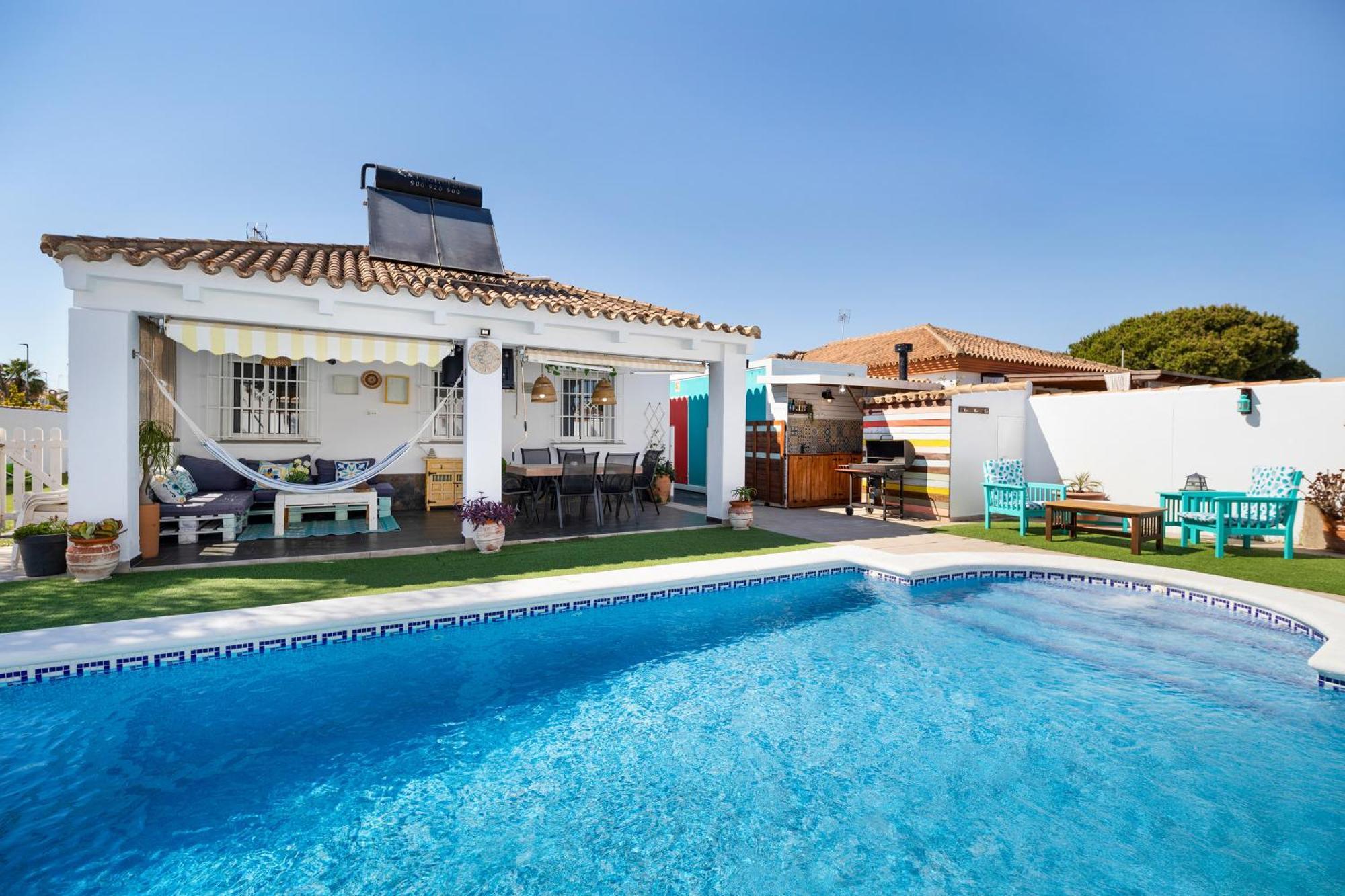 Casa Las Golondrinas-Solo Familias Chiclana de la Frontera Bagian luar foto